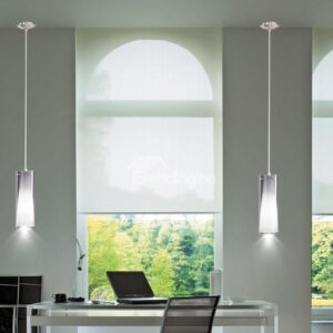 Gorgeous Metal Glass Shade 1 Light Pendant