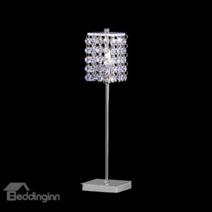 25W Modern CrystaL Shade 1 Light Lamp