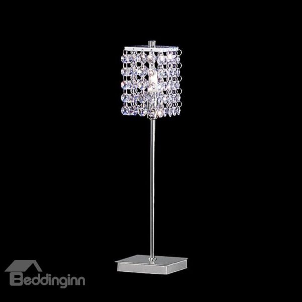 25W Modern CrystaL Shade 1 Light Lamp