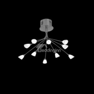 Hot Selling Metal Crystal Shade 10 Lights Chandelier