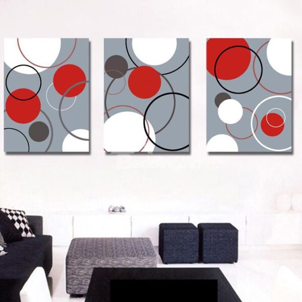 New Arrival Distinctive Geometric Figure Canvas Wall Prints