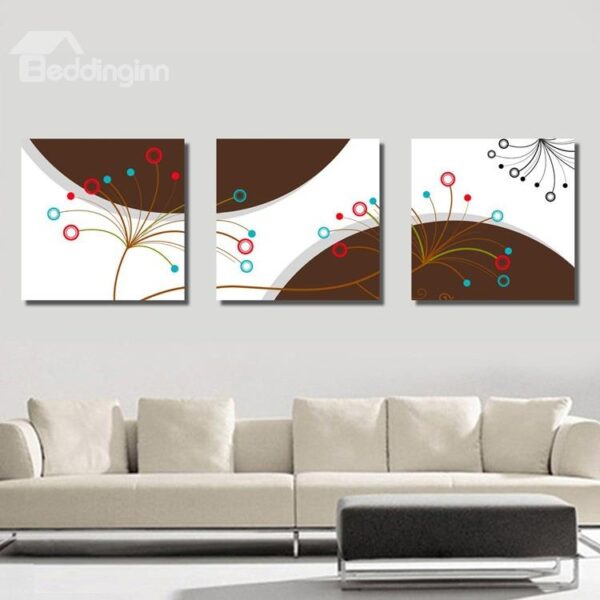 New Arrival Colorful Geometric Figure Canvas Wall Prints
