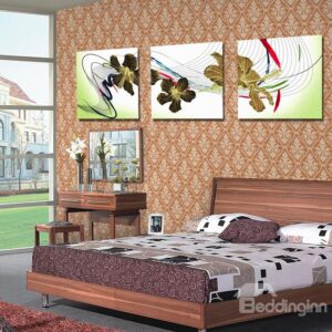 New Arrival Special Flowers and Geometric Figure Canvas Wall Prints
