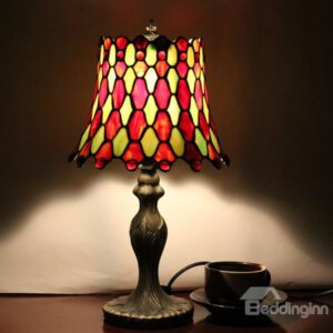 8-inch Retro Gorgeous Tiffany Stained Glass Table Lamp