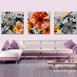 New Arrival Delicate and Colorful Flowers Blossom Canvas Wall Prints