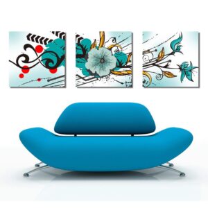 New Arrival Amazing and Colorful Flowers Canvas Wall Prints