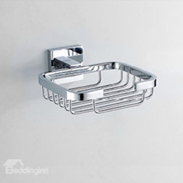 Bathroom Accessories Solid Brass Soap Basket with holder