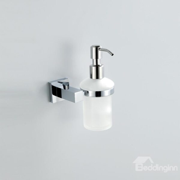 Amazing Chrome Finish Holder Soap Dispenser