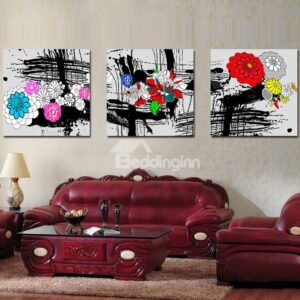 New Arrival Beautiful and Blooming Flowers Canvas Wall Prints