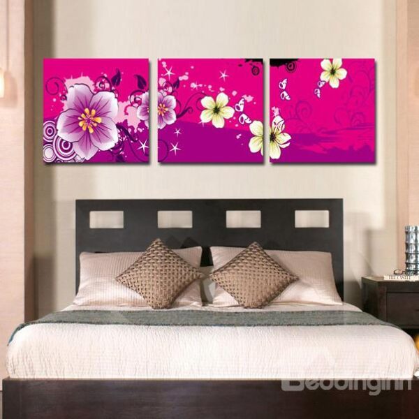 New Arrival Lovely and Fancy Flowers Canvas Wall Prints