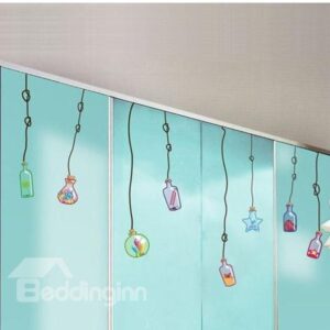 New Arrival Drifting Bottles for Spreading Wish Wall Stickers