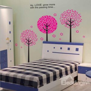 New Arrival Magic Trees with Time Passing Wall Stickers