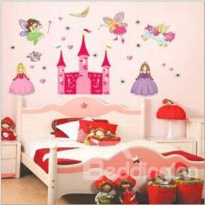 New Arrival Princess in the Castle Print Stickers