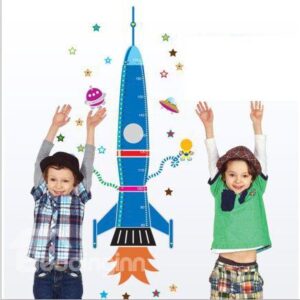 New Arrival Children's Dream and Cartoon Spaceship Wall Stickers