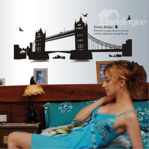 New Arrival Grand Tower Bridge Wall Stickers