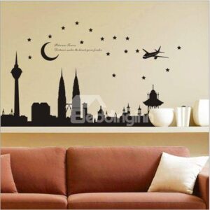 New Arrival Petronas Towers in Malaysia Wall Stickers