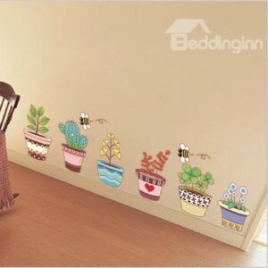 New Arrival Beautiful Flower Nursery Wall Stickers
