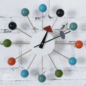 Amazing Stylish Colorful Dots Round Wall Clock