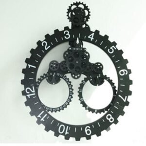 Amazing Creative European Style Gear Wall Clock