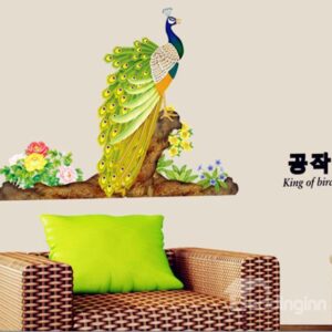 New Arrival Gorgeous and Fancy Peacock Wall Stickers