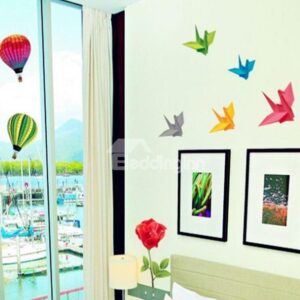 New Arrival Sweet Paper Crane Wall Stickers