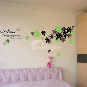 New Arrival Amorous Spring Wall Stickers