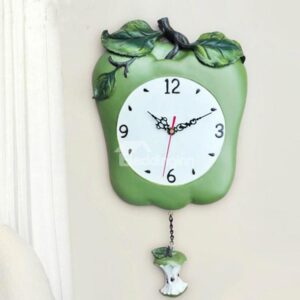 Allluring European Style Apple Wall Clock