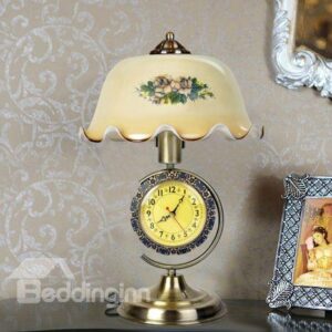 New Arrival Retro and Classic Clock Style Table Lamp