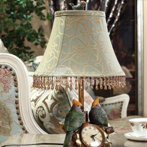 New Arrival Elegant and Stylish Bird Design Resin Table Lamp