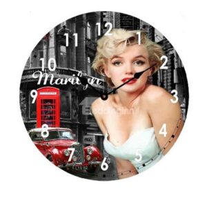 Amazing Charming Marylin Monroe Wall Clock