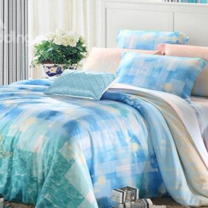 High Quality Comfy Beautiful 4 Pieces Tencel Bedding Sets