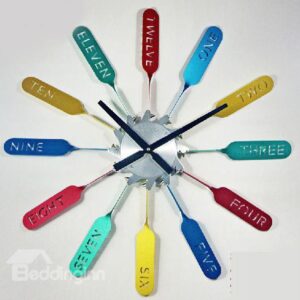 Hot Selling Fashionable Creative Round DIY Wall Clock