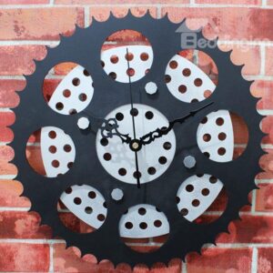Elegant Retro Creative Antique Gear Wall Clock