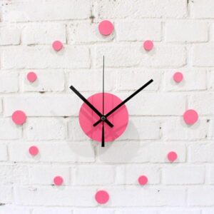Simple Style DTY Round Dots Wall Clock