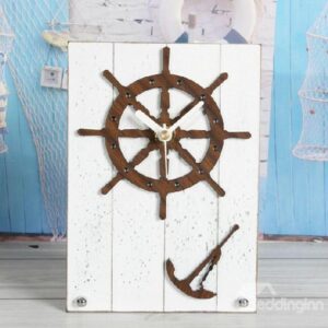 European Style Retro Antique Helm Table Clock