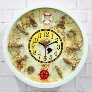 Elegant Europen Style Pastoral 3D Wall Clock