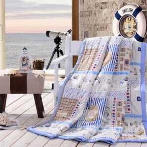 New Arrival Polka Dot and Unique Pattern Cotton Summer Quilts