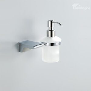 Chrome Finish Contemporary Style Brass Shampoo Holders