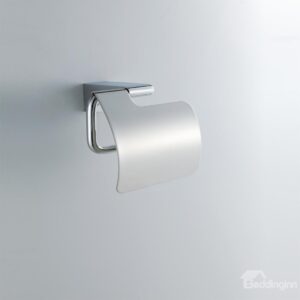 Chrome Finish Contemporary Style Brass Toilet Roll Holders