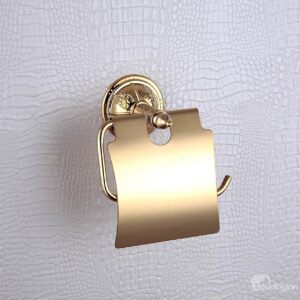 Ti-PVD Wall Mount Toilet Roll Holder