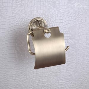 Toilet Paper Rack Brass Venetian Bronze