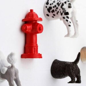 Amazing Stylish Cute Creative 6 Pieces Plastic Dog Hips Fridge Magnet
