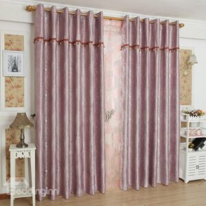 High Quality Pretty Patterns Grommet Top Custom Curtain