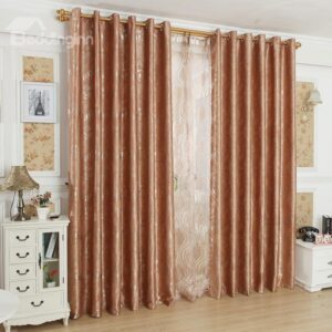 High Quality Beautiful Patterns Grommet Top Custom Curtain