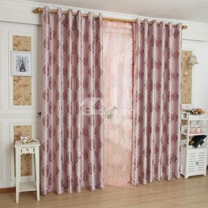 New Arrival Fantastic Comtemporary Beautiful Patterns Grommet Top Custom Curtain