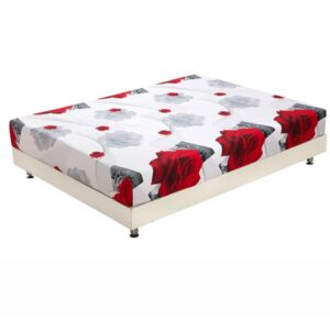 New Arrival Fancy Romantic Red Roses Print 3D Fitted Sheet