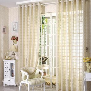 New Arrival Comtemporary Exquisite Custom Made Sheer Curtain
