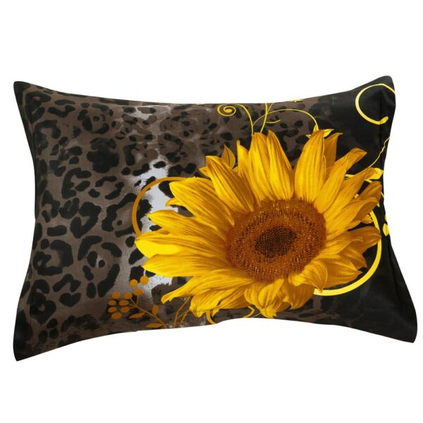 New Arrival Gracious Lovely Sunflowers Two Pieces Pillow Case