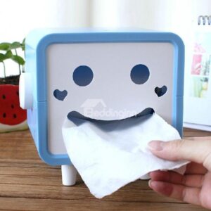 Hot Selling Amazing Smiling Face Design Creative Tissue Box