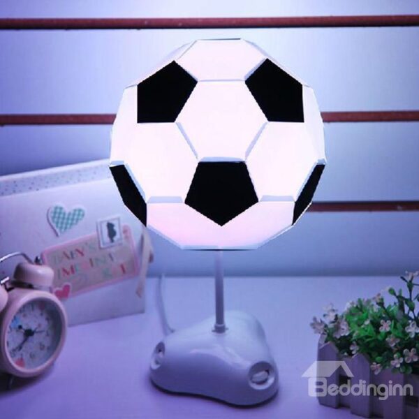 Simple Stylish Football Colorful DIY LED Table Lamp